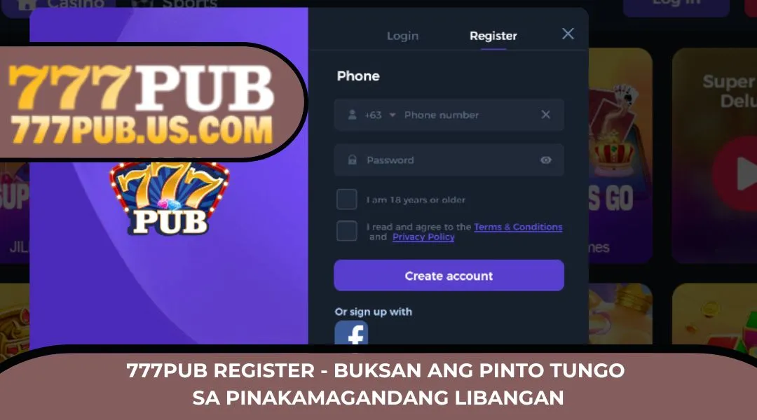 777PUB Register - Unlock the Door to Top-Tier Entertainment